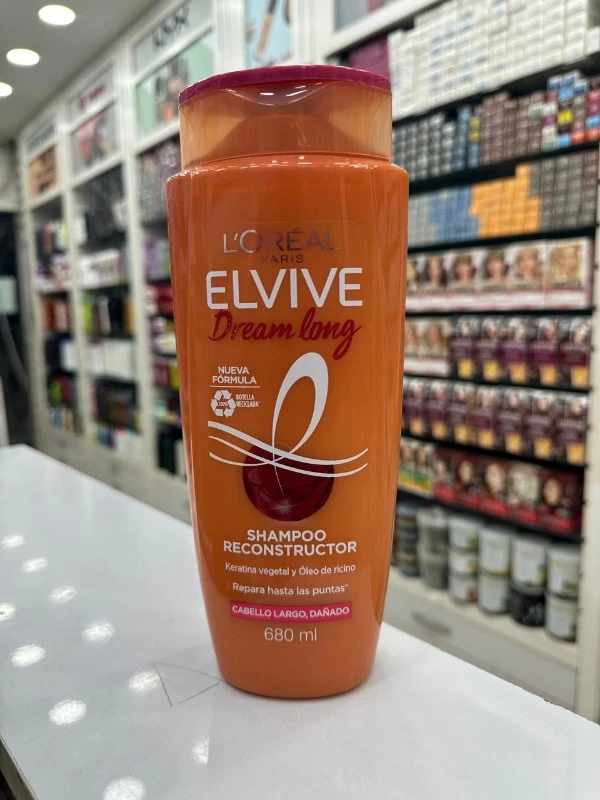LOreal Paris Elvive Dream Long Reconstructor Shampoo - 680ml 2 LOreal Paris Elvive Dream Long Reconstructor Shampoo - 680ml - Image 2