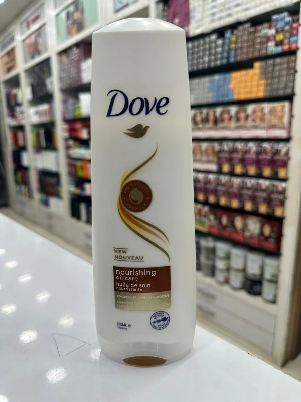 Dove Nourishing Oil Care Conditioner for Dry, Frizzy Hair - 350ml 2 Dove Nourishing Oil Care Conditioner for Dry, Frizzy Hair - 350ml - Image 2