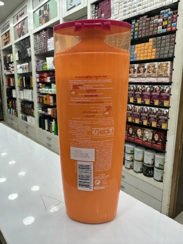 LOreal Paris Elvive Dream Long Restoring Shampoo - 400ml 3 LOreal Paris Elvive Dream Long Restoring Shampoo - 400ml - Image 3