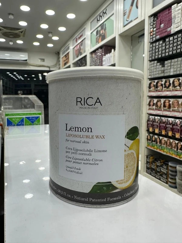 Rica Lemon Liposoluble Wax for Normal Skin - 800ml 2 Rica Lemon Liposoluble Wax for Normal Skin - 800ml - Image 2