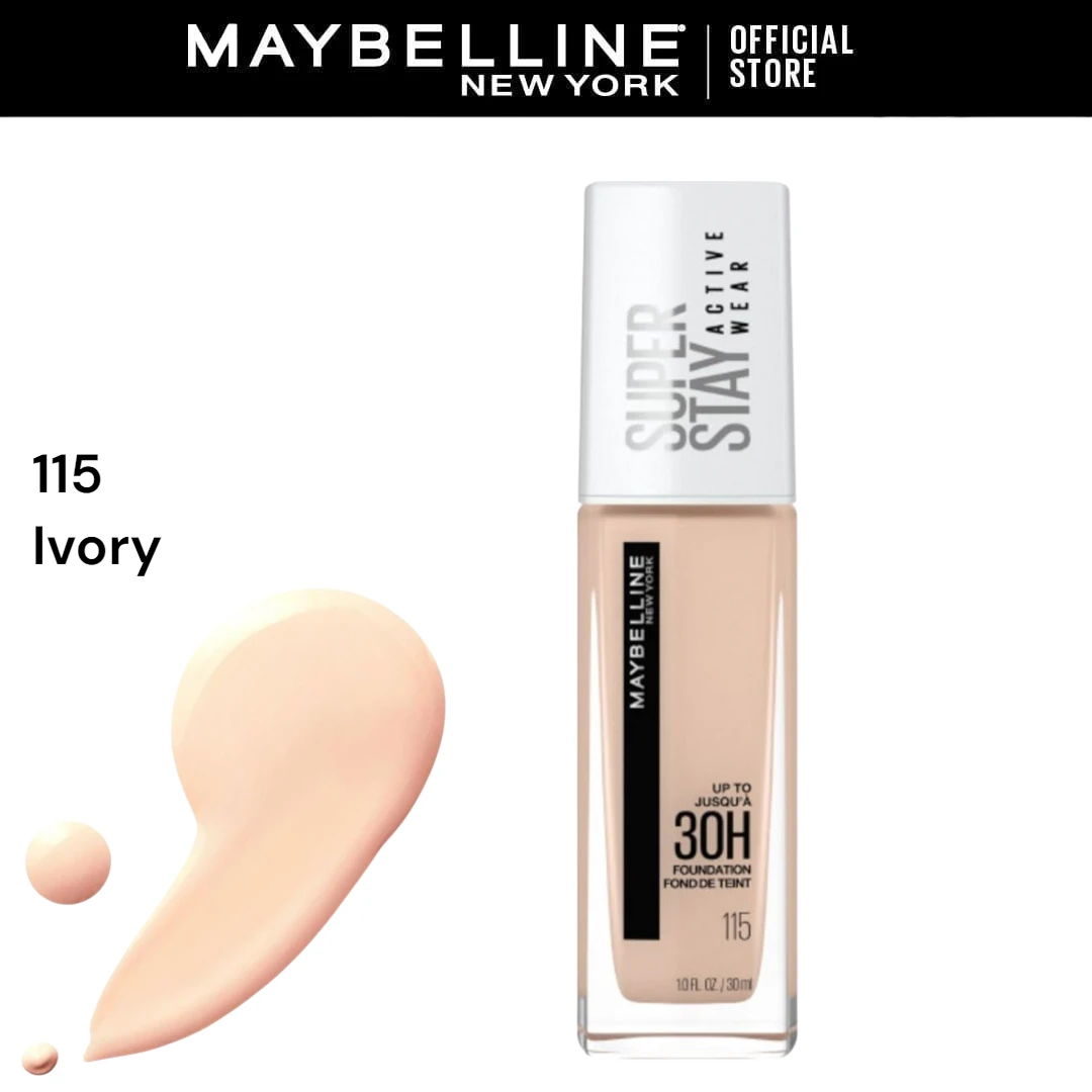 Maybelline SuperStay 30H Active Wear Foundation - 115 Ivory 1 Maybelline SuperStay 30H Active Wear Foundation - 115 Ivory