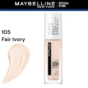 Maybelline SuperStay 30H Full Coverage Foundation - 105 Fair Ivory