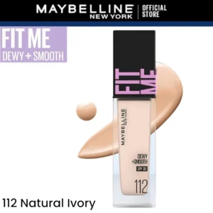Maybelline Fit Me Dewy + Smooth Liquid Foundation - 112 Natural Ivory