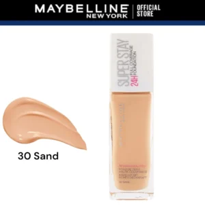 Maybelline SuperStay 24h Full Coverage Foundation - 30 Sand
