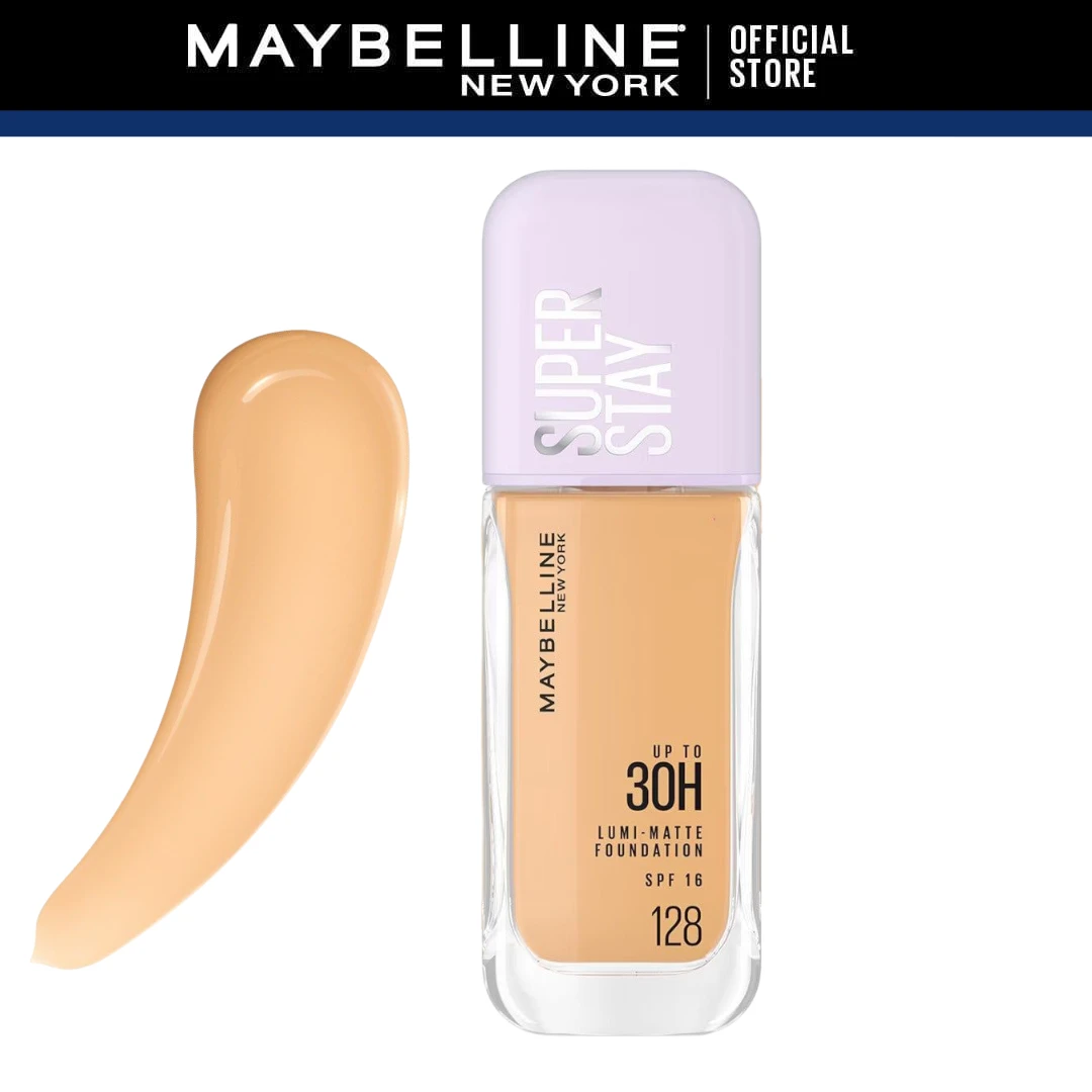 Maybelline Super Stay Up to 30hr Lumi Matte Foundation - 128 1 Maybelline Super Stay Up to 30hr Lumi Matte Foundation - 128