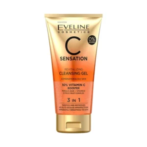 Eveline Cosmetics C Sensation Revitalizing 3in1 Cleansing Gel -150ml