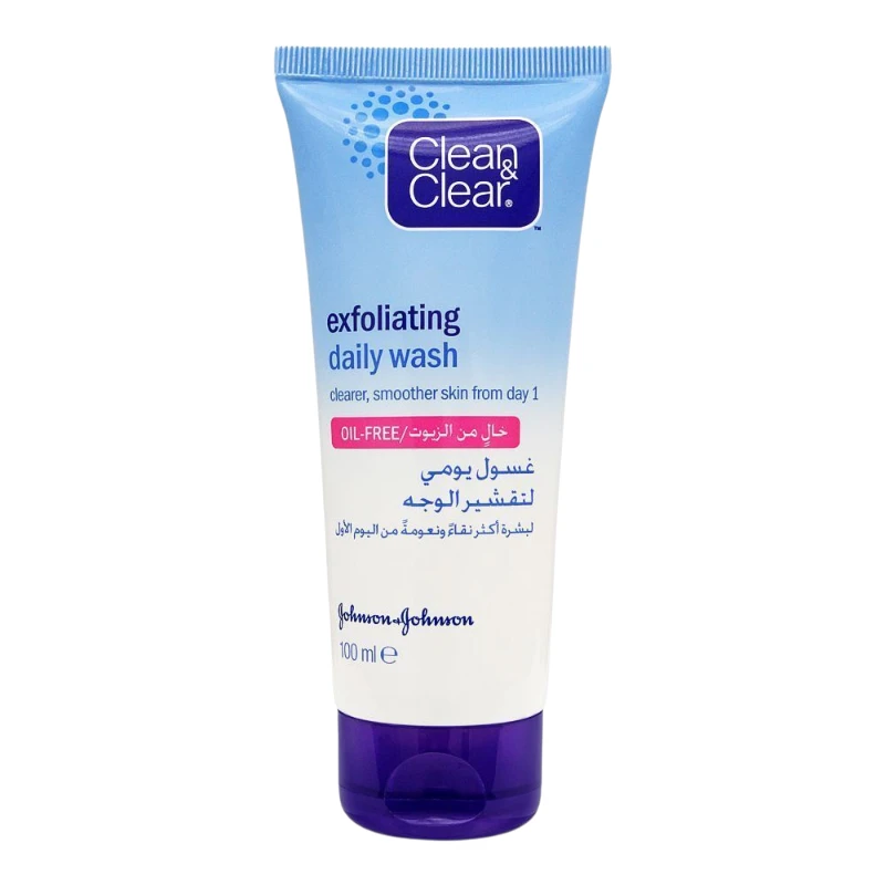 Clean & Clear Exfoliating Daily Face Wash - 100ml 1 Clean & Clear Exfoliating Daily Face Wash - 100ml