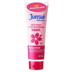 Junsui Naturals Extra Whitening Radiance Face Wash - 100g