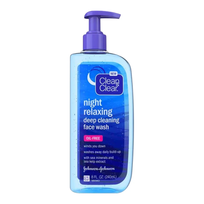 Clean & Clear Night Relaxing Deep Cleaning Face Wash - 240ml 1 Clean & Clear Night Relaxing Deep Cleaning Face Wash - 240ml