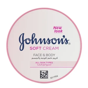 Johnson's Soft Cream for Face & Body for All Skin Types - 200ml