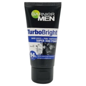 Garnier Men TurboBright Super Duo Facial Foam for Dark Spots - 100ml