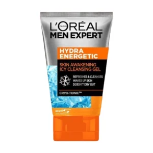 LOreal Men Expert Hydra Energetic Skin Awakening Icy Cleansing Gel - 100ml