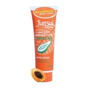 Junsui Naturals Whitening Papaya Scrub Face Wash - 100g