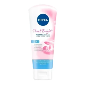 Nivea Pearl Bright Microbubbles 5-in-1 Deep Clean Facial Foam - 100ml
