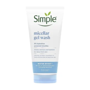 Simple Water Boost Micellar Facial Gel Wash - 150ml