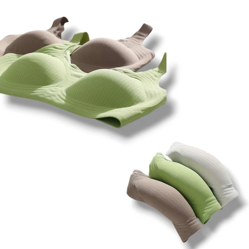 Seamless Plus Size Thin Cup Comfortable Push-Up Mesh Bra 7 Seamless Plus Size Thin Cup Comfortable Push-Up Mesh Bra - Image 7