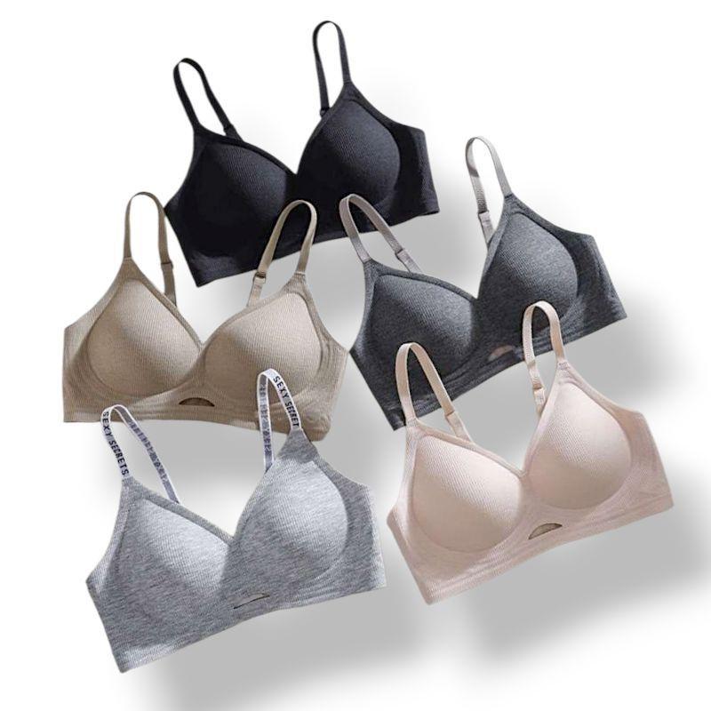 Seamless Soft Comfortable Wire-Free Hollow Push-Up Bra 7 Seamless Soft Comfortable Wire-Free Hollow Push-Up Bra - Image 7