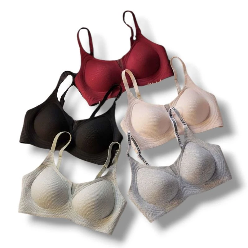 Seamless Soft & Comfortable Daily Wear Mesh Padded Bra 6 Seamless Soft & Comfortable Daily Wear Mesh Padded Bra - Image 6