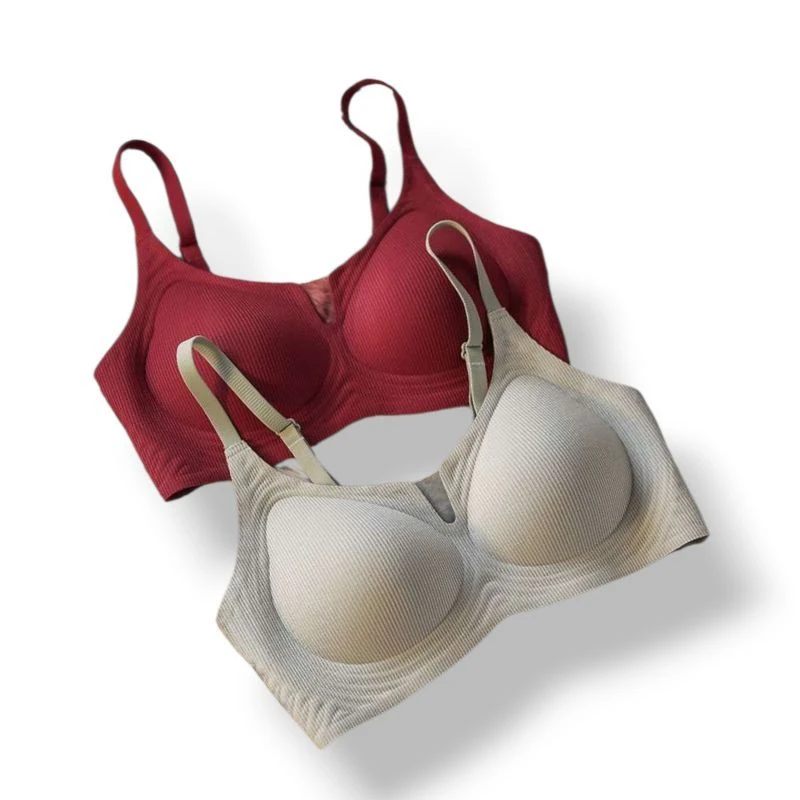 Seamless Soft & Comfortable Daily Wear Mesh Padded Bra 7 Seamless Soft & Comfortable Daily Wear Mesh Padded Bra - Image 7