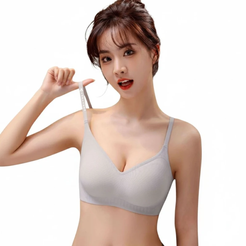 Seamless Light Padded Soft Comfortable Everyday Bra 3 Seamless Light Padded Soft Comfortable Everyday Bra - Image 3