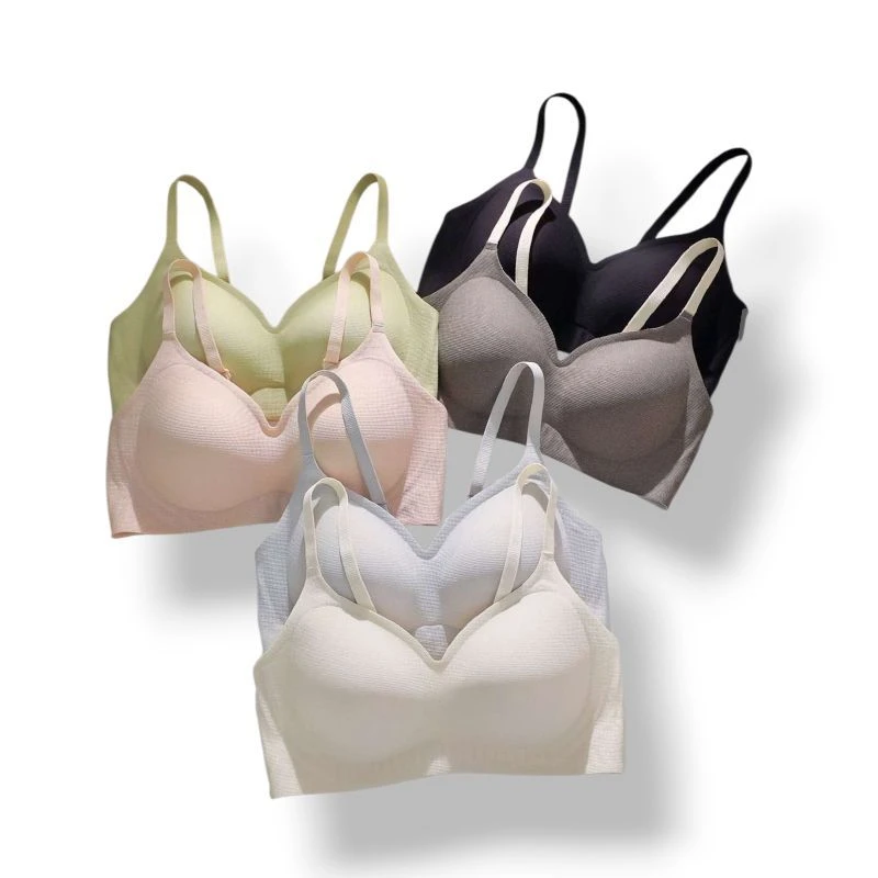 Seamless Light Padded Soft Comfortable Everyday Bra 5 Seamless Light Padded Soft Comfortable Everyday Bra - Image 5