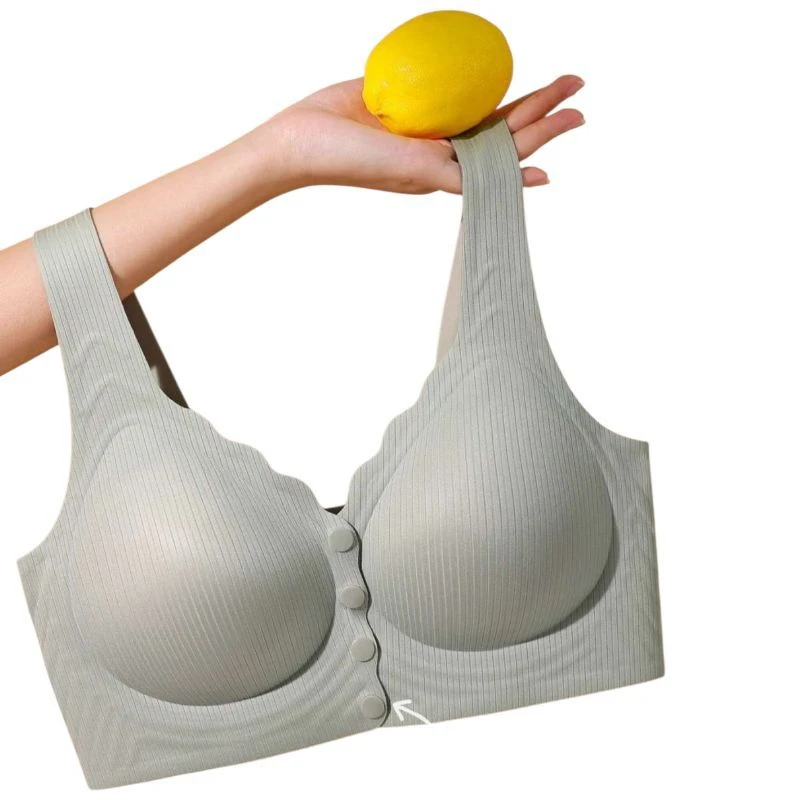 Seamless Soft Fabric Front Closure Daily Wear Bra 8 Seamless Soft Fabric Front Closure Daily Wear Bra - Image 8