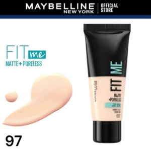 Maybelline Fit Me Matte + Poreless Foundation - 97 Natural Porcelain