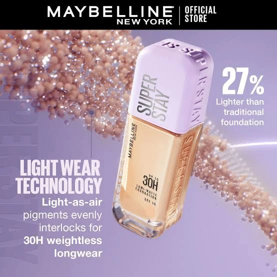 Maybelline Super Stay Up to 30hr Lumi Matte Foundation - 128 5 Maybelline Super Stay Up to 30hr Lumi Matte Foundation - 128 - Image 5