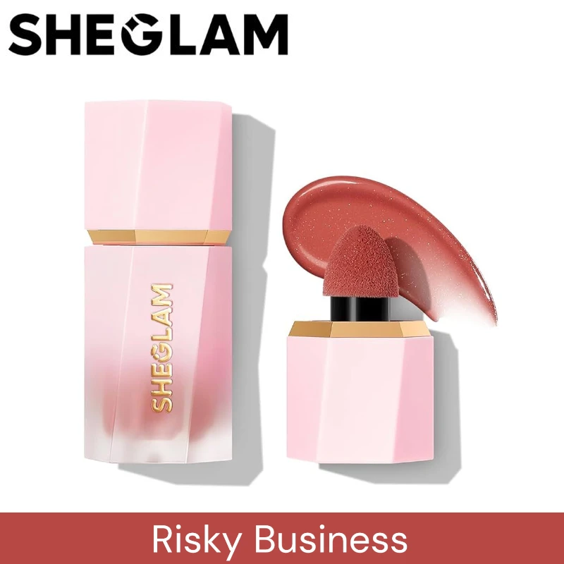 Sheglam Color Bloom Matte Liquid Blush - Risky Business 1 Sheglam Color Bloom Matte Liquid Blush - Risky Business