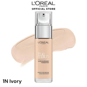 LOreal Paris True Match Super Blendable Foundation - 1N Ivory
