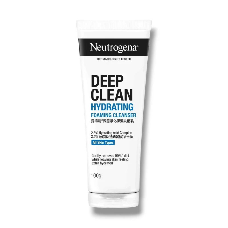 Neutrogena Deep Clean Hydrating Foaming Cleanser - 100g