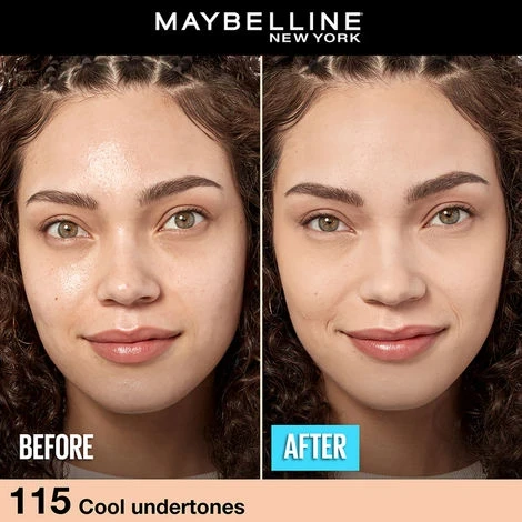 Maybelline Fit Me Matte + Poreless Foundation - 115 Ivory 2 Maybelline Fit Me Matte + Poreless Foundation - 115 Ivory - Image 2