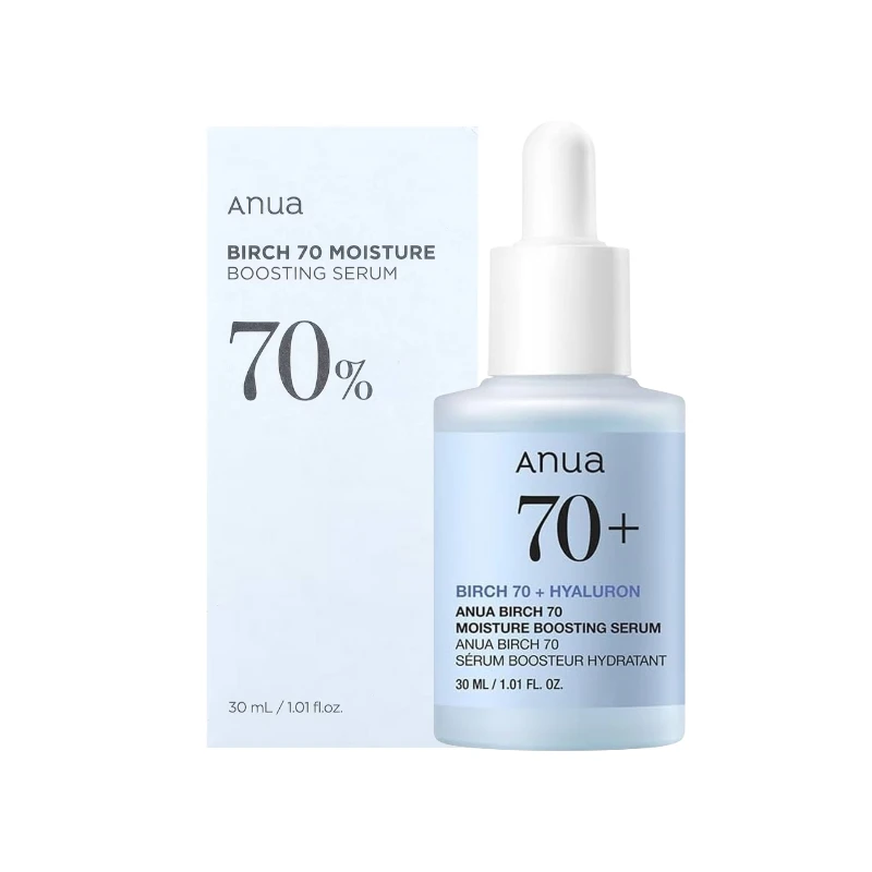 Anua - Birch 70+ Hyaluron Moisture Boosting Serum - 30ml 1 Anua - Birch 70+ Hyaluron Moisture Boosting Serum - 30ml