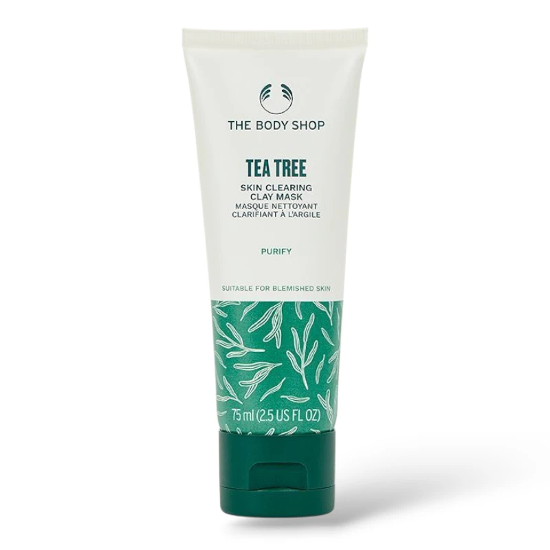 The Body Shop Tea Tree Skin Clearing Clay Mask - 75ml 1 The Body Shop Tea Tree Skin Clearing Clay Mask - 75ml
