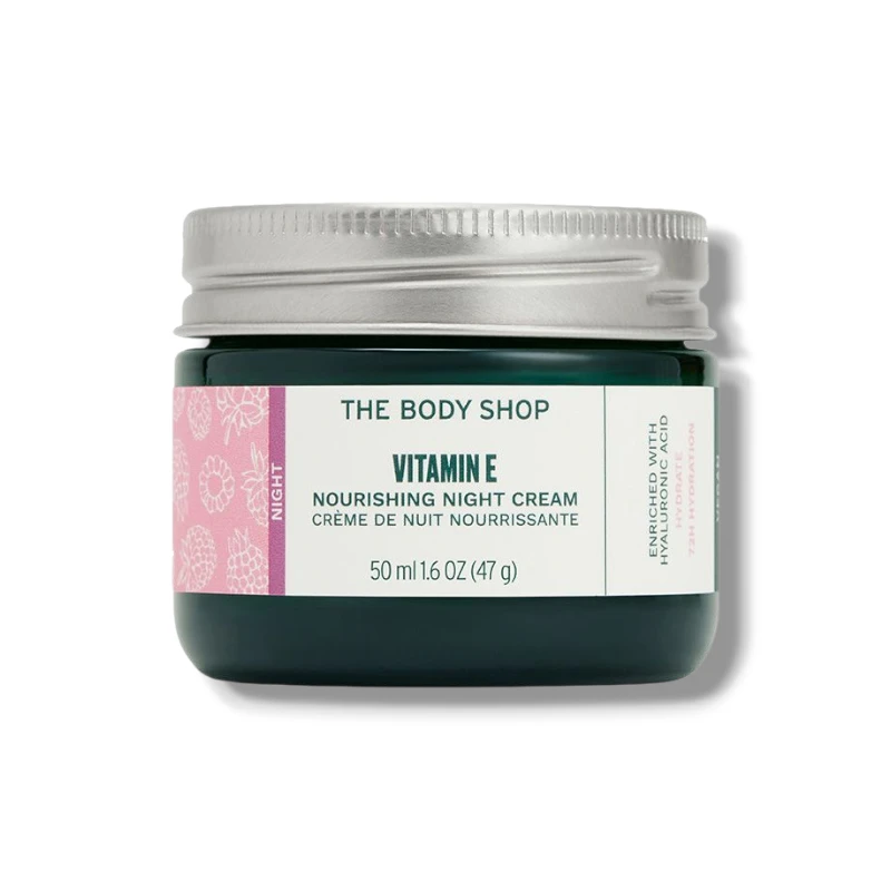 The Body Shop Vitamin E Nourishing Night Cream - 50ml 1 The Body Shop Vitamin E Nourishing Night Cream - 50ml