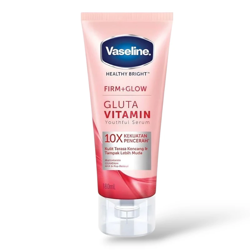 Vaseline Healthy Bright Firm + Glow Gluta Vitamin Youthful Serum - 180ml 1 Vaseline Healthy Bright Firm + Glow Gluta Vitamin Youthful Serum - 180ml