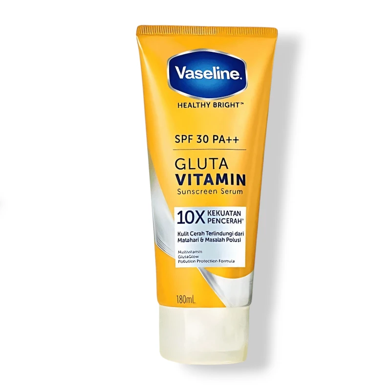 Vaseline Healthy Bright Gluta Vitamin Sunscreen Serum SPF 30 - 180ml 1 Vaseline Healthy Bright Gluta Vitamin Sunscreen Serum SPF 30 - 180ml