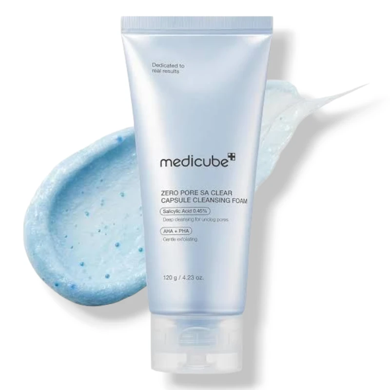 Medicube Zero Pore SA Clear Capsule Cleansing Foam - 120g 1 Medicube Zero Pore SA Clear Capsule Cleansing Foam - 120g
