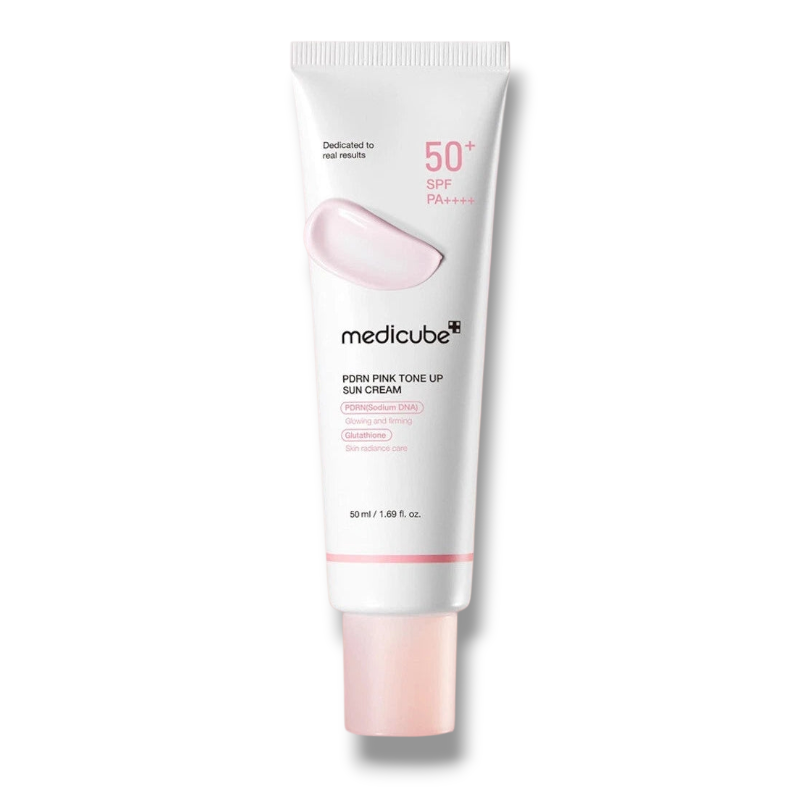 Medicube PDRN Pink Tone Up SPF50+ Sun Cream - 50ml 1 Medicube PDRN Pink Tone Up SPF50+ Sun Cream - 50ml