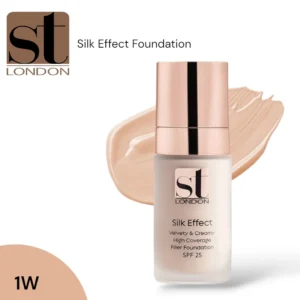St London Silk Effect High Coverage Foundation – 1W