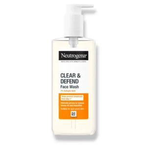 Neutrogena Clear & Defend Face Wash with Salicylic Acid - 200ml