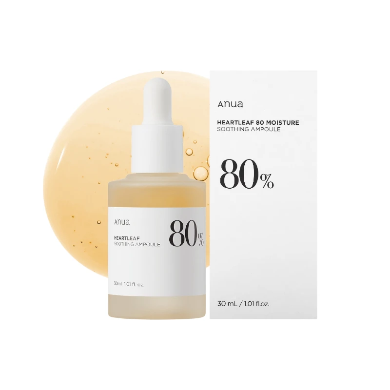 Anua Heartleaf 80% Moisture Soothing Ampoule - 30ml 1 Anua Heartleaf 80% Moisture Soothing Ampoule - 30ml