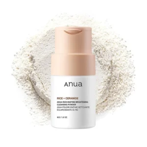 Anua Rice + Ceramide Enzyme Brightening Cleansing Powder - 40g