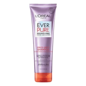 LOreal Paris Ever Pure Sulfate-Free Marula Oil Frizz-Defy Shampoo - 250ml