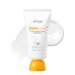 Anua Zero Cast Moisturizing Finish Sunscreen SPF50 - 50ml