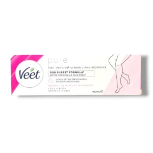 Veet Pure Hair Removal Cream For Normal Skin, Body & Legs - 100ml