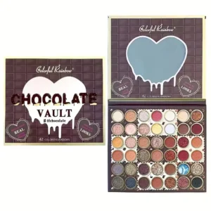 Colorful Rainbow Chocolate Vault 42 Colors Matte Glitter Eye Shadow Palette
