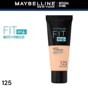 Maybelline Fit Me Matte + Poreless Foundation - 125