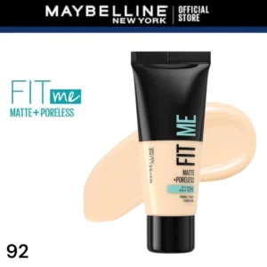 Maybelline Fit Me Matte + Poreless Foundation - 92